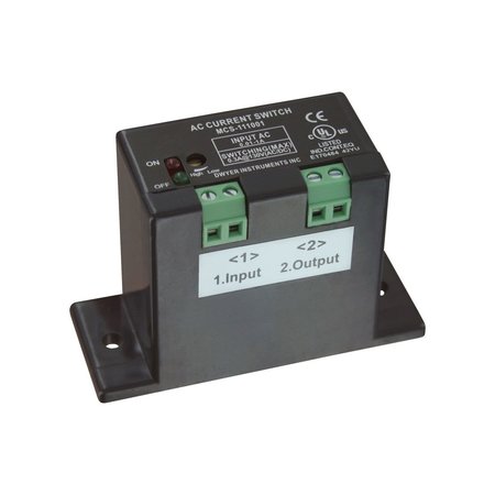 DWYER INSTRUMENTS Mini Current Switch, Mini Cur Sw 011A MCS-111001